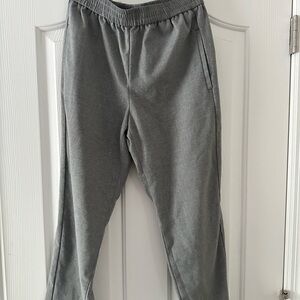 Calvin Klein Gray Ankle Length Pull-On Pants